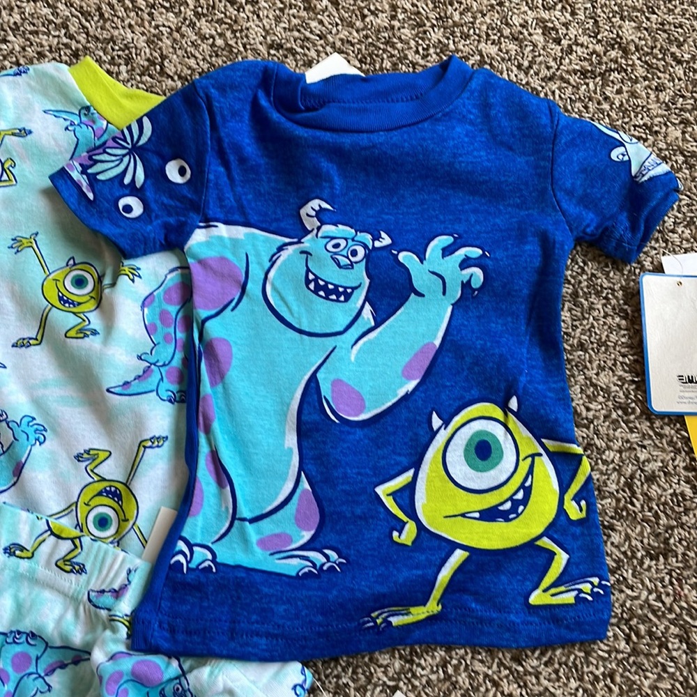 Disney 4 piece PJ set, size 3t - Picture 2 of 7